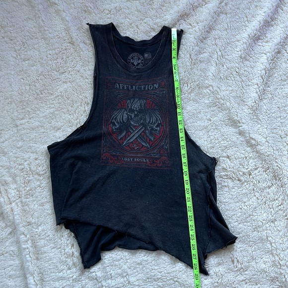 ❌SOLD❌Affliction Women’s Tank Top-Med - Picture 2 of 9